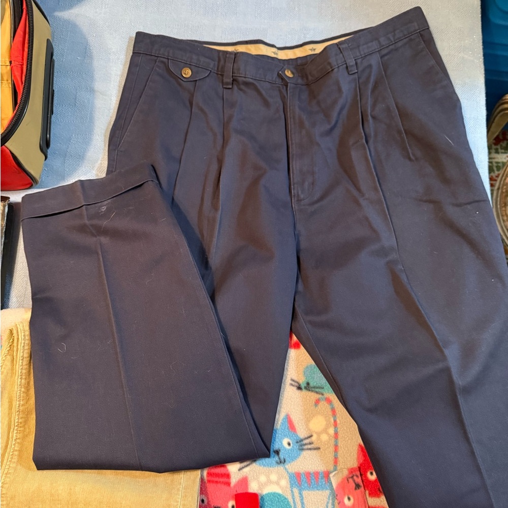 Dockers Men's Dark Blue Dress Pants